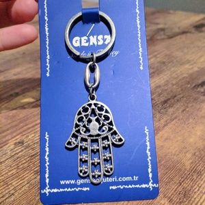 New Hamsa Hand Key Chain